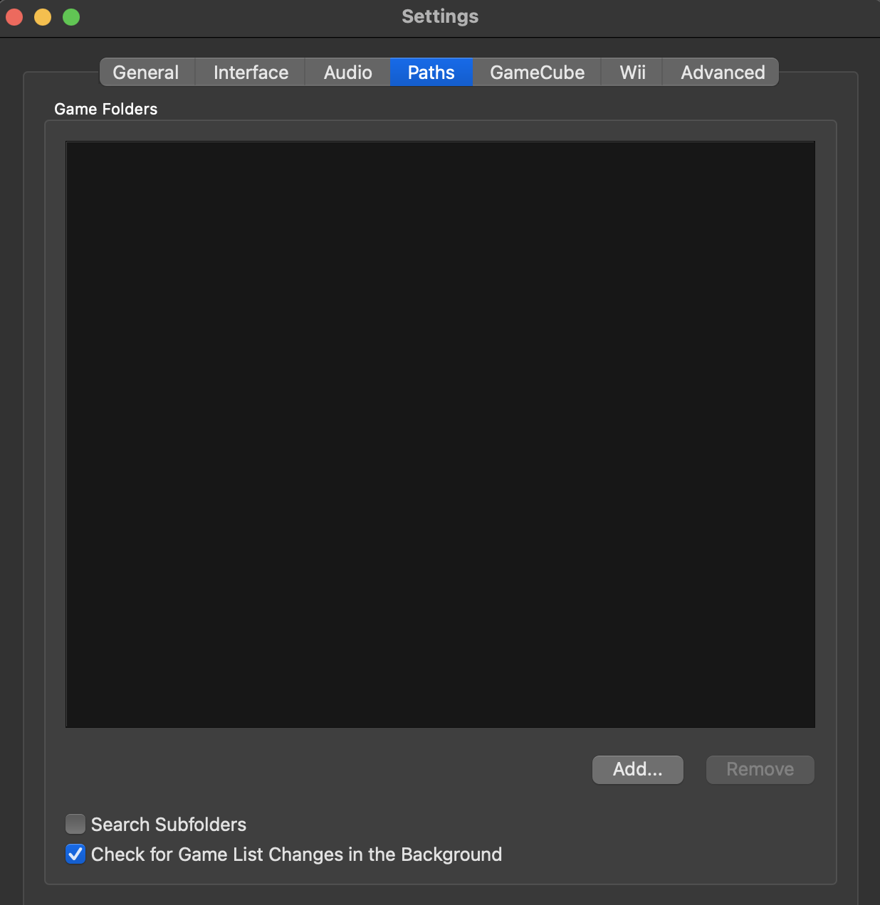 Dolphin add folder dialog